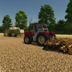 Dem Drescher auf den Fersen