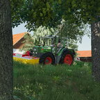 weiter mähen auf der Steinbach