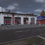 Kombinierte Feuer-Rettungsstation auf der Mindenerwald erstellt..