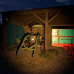 Ein Farmer 102s am Schlummern.