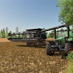 Raps-Ernte in Rade mit neuem Testdrescher Fendt Ideal 7PL