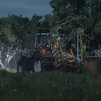 Heu Wenden mit dem Fendt 314
