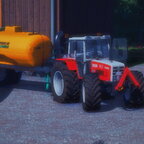 Gülle Fahren auf der Walchen