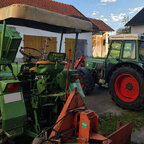 Waschtag am Fendt 260 S und 231 GTS