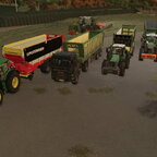 Die Abfuhrkolonne ist zur Mittagspause angetreten