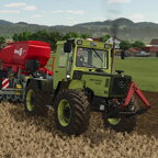 MB-Trac an der "neuen" Sämaschine