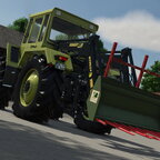 MB Trac 1300 mit Stoll Robust 30 Hecklader