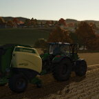 728 an der Krone Presse, 1.50er Ballen Pressen.