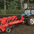 New Holland T6.155 & Kuhn Vari-Master 153.