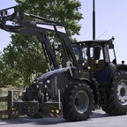 Claas Arion 500 mit Agribumper