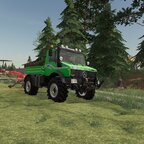 Mit dem neuen Unimog unterwegs