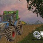 Fendt 724 mit Joskin Anhänger