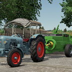 EM 300 mit Deutz-Fahr 560 HD presse dahinter