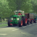 dreschen auf Hochtouren