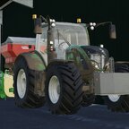 Fendt 722 Vario - Fertig mit Dünger Streuen