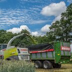 GPS Häckseln mit Lohnbetrieb Meyer