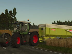 Getreide fahren
