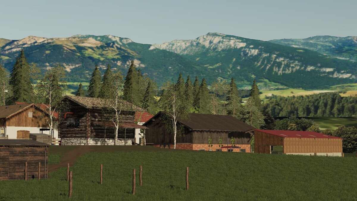 Hof in Holz - Modding Welt