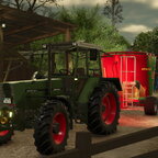 Abendliches Futtermischen