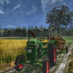 Erntevorbereitung auf der Zdun V2