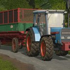 Noch mehr Silage heim kutschen (Eicher 2070)