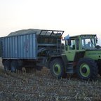 MB Trac 1500 auf dem Feld.