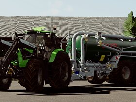 #Deutz-Fahr 6185 Powershift mit Kotte Garant