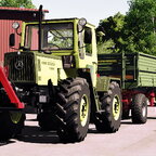 MBtrac 800 mit Niedrigkabine