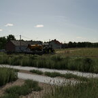 Gülle ausbringen in Unterhambach.