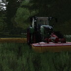Fendt am mähen