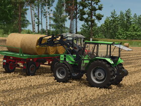 Stroh fahren