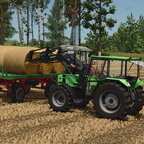 Stroh fahren