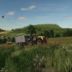 Grünroggen häckseln mit Claas Jaguar 900 Prototype, sowie JCB und Fliegl Asw 261 mit Farbwahl.