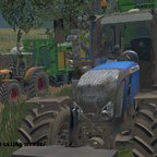 Fendt 724 mit Joskin Anhänger