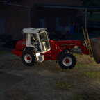 Heu einlagern auf dem Betrieb Stöwe