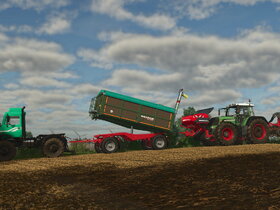 Am Grünroggen verstecken mit dem U2400 und 926TMS