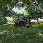 weiter mähen auf der Steinbach