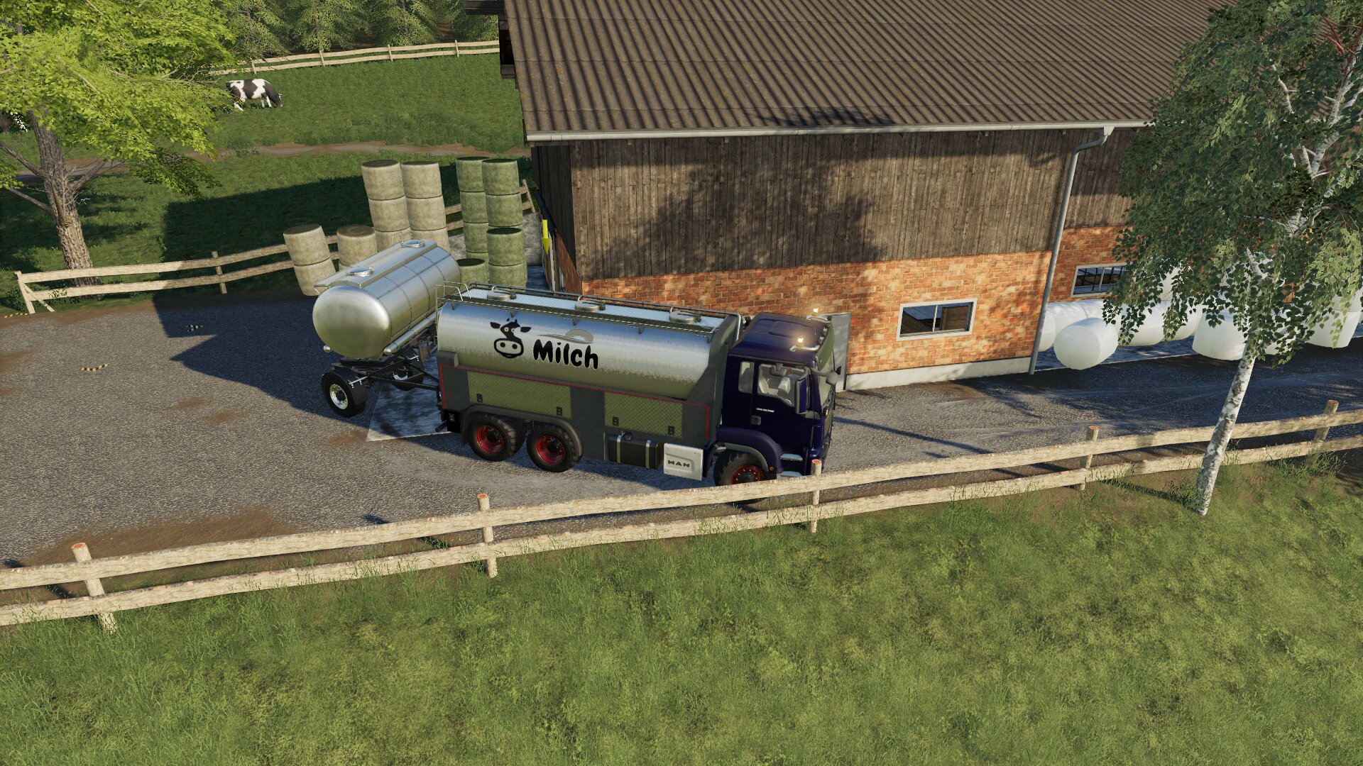 Heute mal ordentlich Milch transportiert - Modding Welt