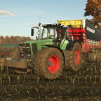 Mais Häckseln mit Fendt 926