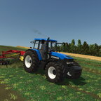 Mit dem M115 New holland Schwaden!