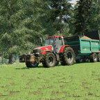 Mist Streuen auf der Steinbach