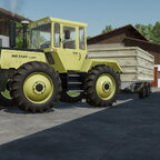 Ein wenig Getreide fahren mit MB Trac 1500