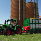 12506C am Ladewagen xD