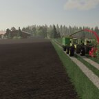 Mit dem Mb-Trac´s Häckseln