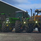 Meine Trecker in Reihe