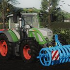 Fendt 516 Vario S4 und Lemken Sähkombination