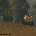 Fendt 724 mit Joskin Anhänger