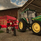 Simson star und John Deere 1630
