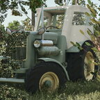 MAN C40a mit Seitenplanen