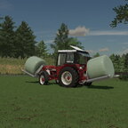 Siloballen holen auf der Steinbach